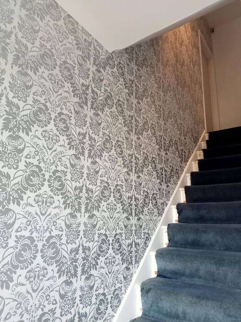 wallpaper hanging Parson's Green, SW6